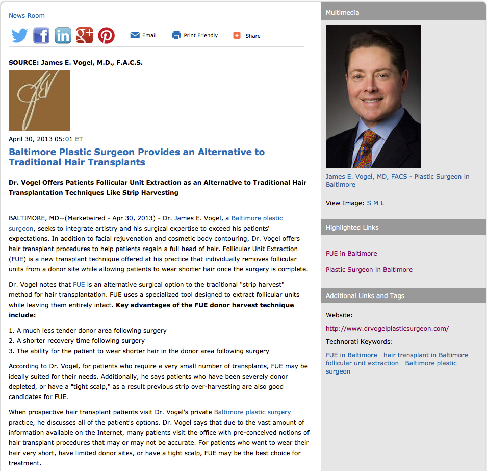 Baltimore Hair Restoration Surgeon Uses Innovative Procedure to Sculpt Natural Look | JEV Plastic Surgery & Medical Aesthetics Baltimore Hair Restoration Surgeon Uses Innovative Procedure to Sculpt Natural Look | JEV Plastic Surgery & Medical Aesthetics